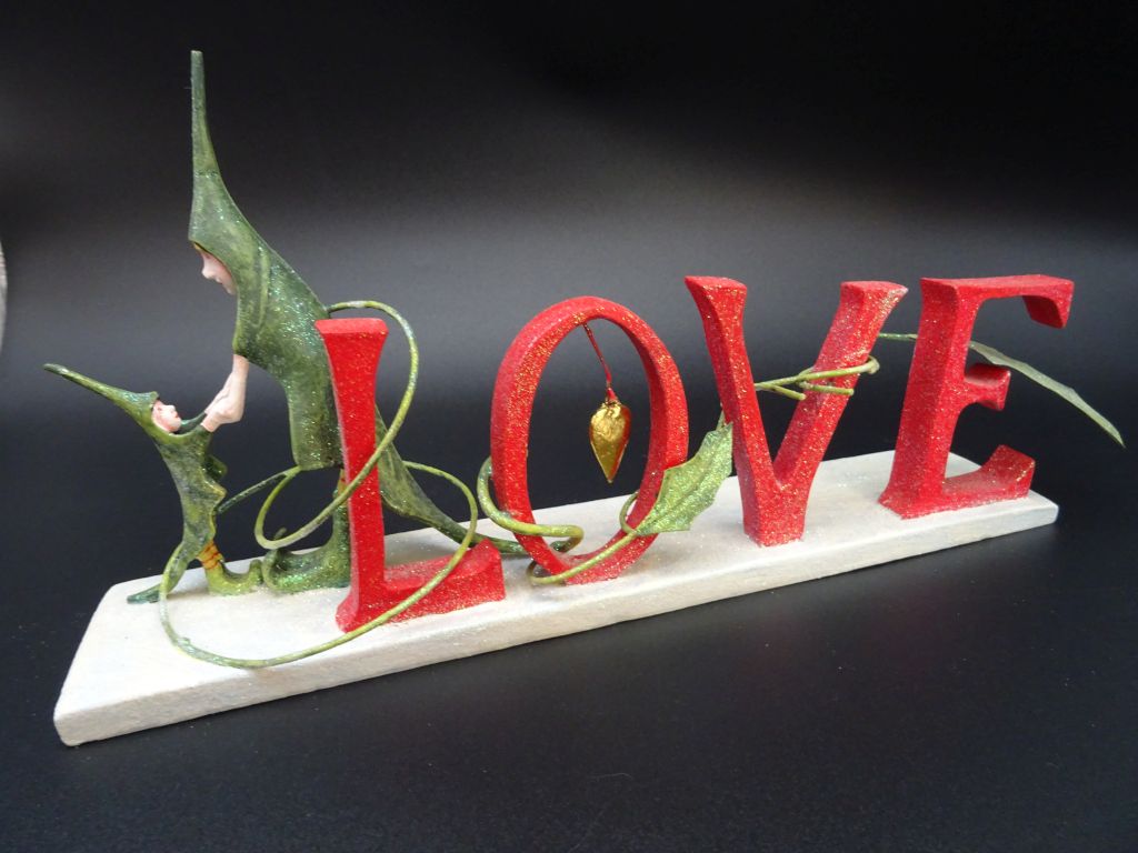 Display Love von Krinkles by Patience Brewster