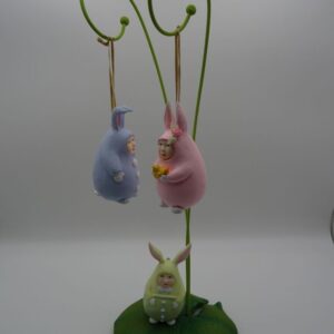 3 Egg Bunny mit Ständer